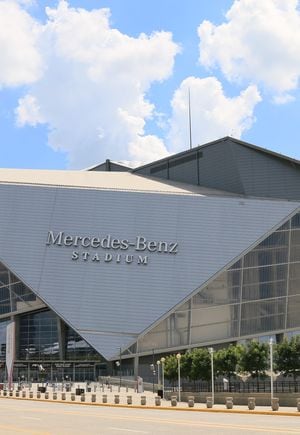 Mercedes-Benz Stadium in Atlanta will host the AFC Championship if both the  Bills and Chiefs make it