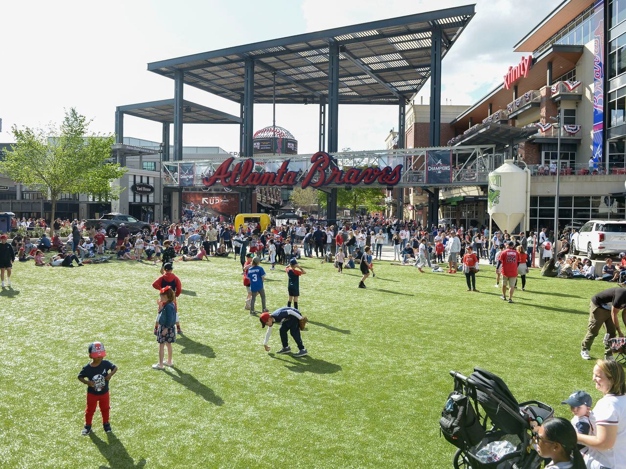 Atlanta Braves Truist Park and The Battery Atlanta